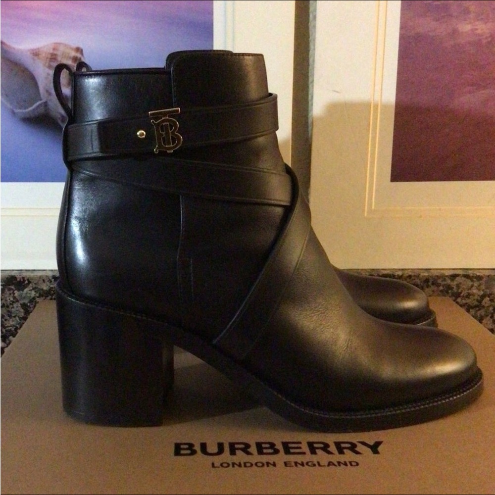 Burberry Pryle Logo TB, 40, Heeled Ankle Boot